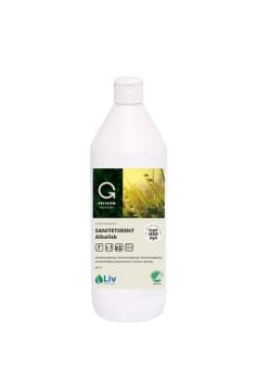 Sanitetsrent Liv Greenium 1l alkaliskt parfymerad pH ca 9