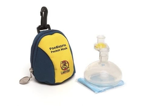 Pocketmask laerdal barn nippel ventil/filter