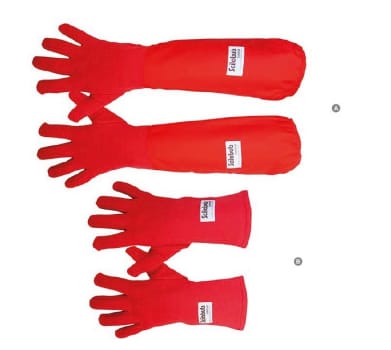 Värmeskyddshandske Stl 8,5-9cm Tål -180°C Till+260 °C Av Nomextyg