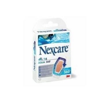Plåster Nexcare Aqua 360° Vattenavvisande 3 Stl, 14st