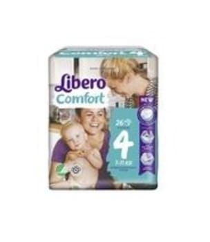 Blöja Libero Comfort 4 7-11kg Svanenmärkt