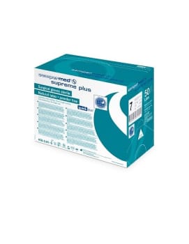 Handske op Sempermed Supreme Plus 7.0 steril latex naturvit