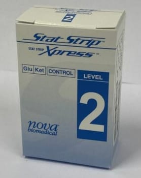 Nova StatStrip Glu/Ket Control, Level 2, 1 st/fp
