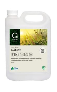 Allrent LIV Greenium 5l oparfymerad pH 7,5 brukslösning
