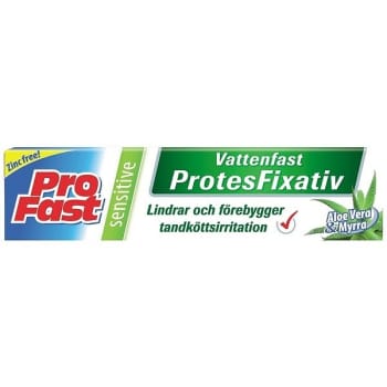 Protesfixativkräm Profast Sensitive 40 g