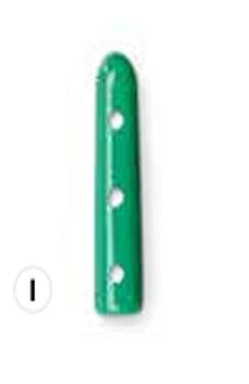 Spetsskydd Grönt 2,8x19mm Ventilerat Förp Om 100 St