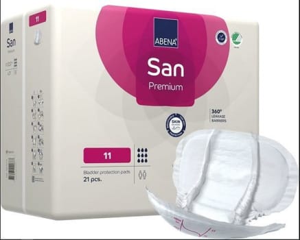 Inko skydd Abena San Premium 11. 37x73cm, ABS ISO 3200ml, Svanenmärkt