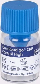 Quikread go CRP kontroll hög 1 ml kylvara
