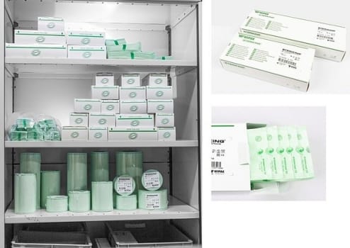 Sterilpåse Steriking plan 100x270mm 200-pack, dispenser