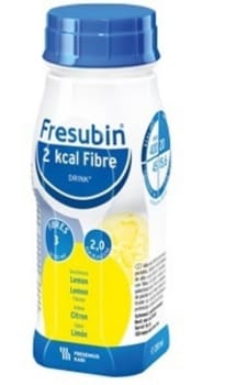 Fresubin 2 Kcal Fibre Drink Citron 4x200ml Vnr 845158