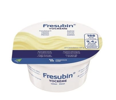 Fresubin Yocrème Citron 4x125gram Vnr 845928