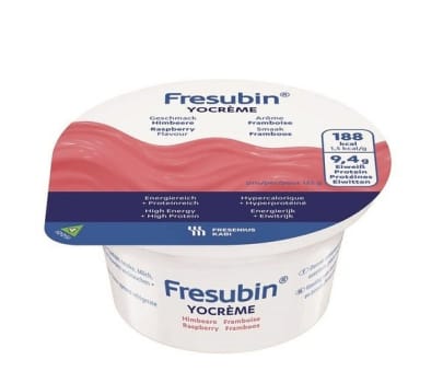 Fresubin Yocrème Hallon 4x125gram Vnr 845926