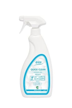 Allrent Quick Clean 750ml oparfymerad Svanenmärkt sprayfla