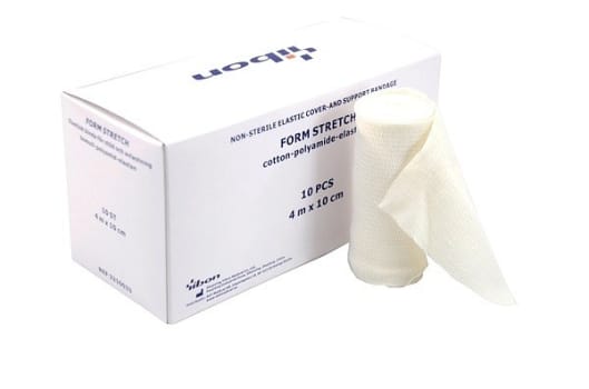 Stödbinda Form Stretch 10cmx4m Bomull 62%Polyamid 30% Elastan 8%