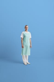 Förkläde Trioapron Green 800x1250mm grön 1 rulle per kartong