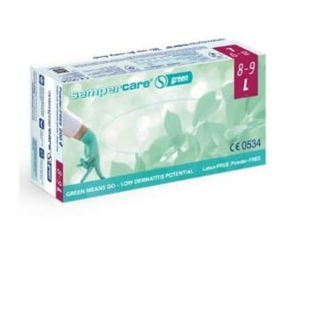 Handske undersök Sempercare Green L