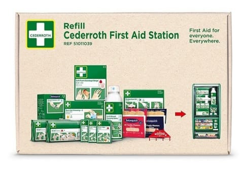 Komplett refillpaket till Första Hjälpen stationen (REF 51011026)