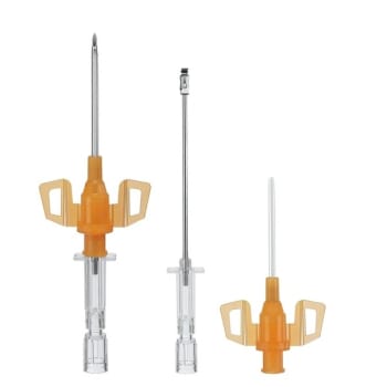 Kanyl Infusion 14g 2,2X50mm Orange Stickskydd Introcan Safety 3