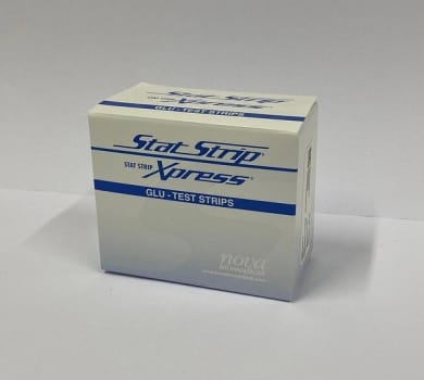Nova StatStrip Glucose Test Strip, 100 Tester (2x50 tester)