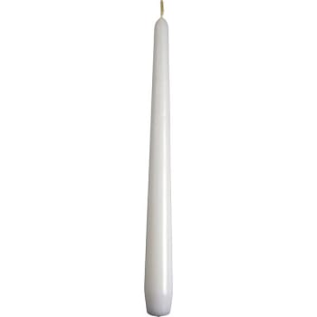 Antikljus Gastro-Line 25cm vit brinntid 8 timmar 100% paraffin