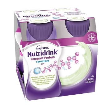 Nutridrink Compact Protein Sensations gurka-lime 4x125 ml Vnr 900842