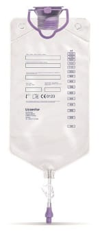 Container/Behållare sondmatn 500-1500ml mjuk till ryggsäck