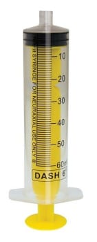 Spruta 60 ml lock Nrfit