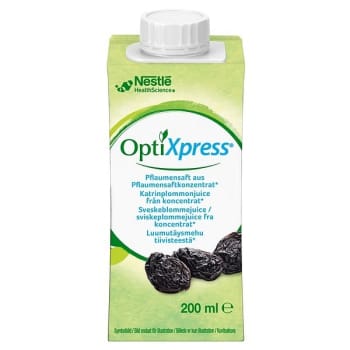 Optixpress plommonjuice 200ml Vnr 900710