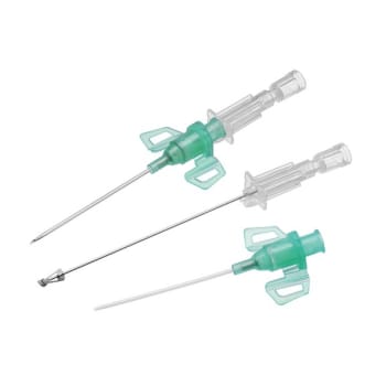 PVK Kanyl Infusion 18g 1,3x45mm Grön Stickskydd Introcan Safety 3