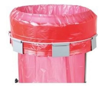 Sopsäck Tubesac "den lille" röd 55m diameter 560mm inkl clips