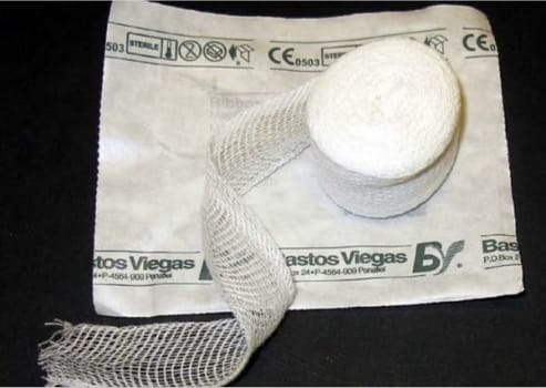 Tamponad gasväv 1,25cmx5m 22tråd steril
