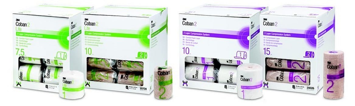 Kompressionsbinda Coban 10cmx4,5m latexfri