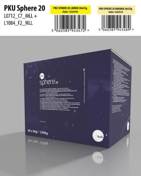 PKU sphere GMP 20, 30x35 gram citron Vnr 90160