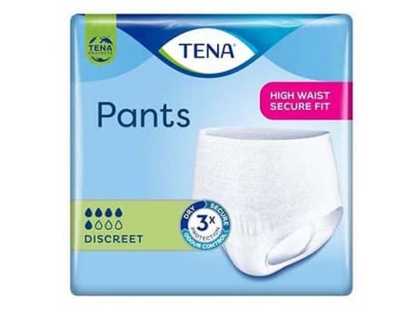 Inko skydd Tena Pants Discreet L. Höft 95-125cm, ABS ISO 816ml