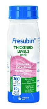 Fresubin Thickened level 2 smultron 4x200 ml Vnr 846821