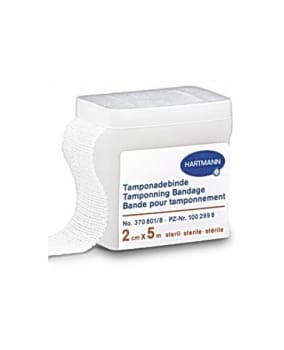 Tamponad gasväv 2cmx5m 24 tråd