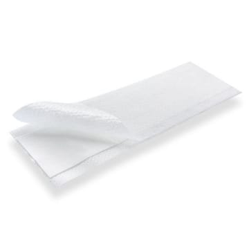 Engångsmopp förfuktad i plastfolie vit 43x13cm