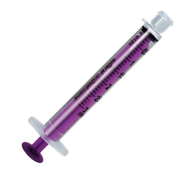 Enteral spruta ENFit, LDT, flergångs 1 ml, 100 stycken