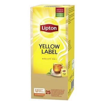 Te Lipton yellow label 25 st/ask