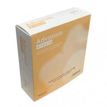 Advazorb Areola Border skumförband med silikon 13x13cm steril