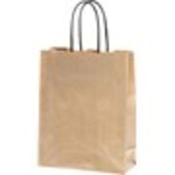 PAPPERSBÄRKASSE 240/100x320mm 250st/krt tvinnade handtag