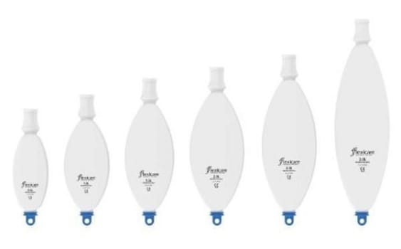 Andningsblåsa flexicare sluten 1,5L steril 22mm iso anslutning latexfri