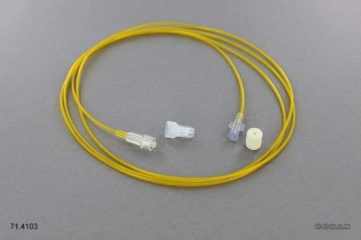 Förl slang mikro 150cm LIGTH-SAFE Gultransparent