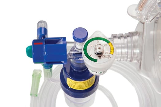 Flow-Safe II EZ utan mask, med manometer, övertrycksventil och MAX nebulisator