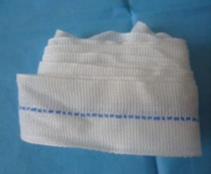 Gasväv tamponad m rtg-tråd steril 1x100cm 32-tråd