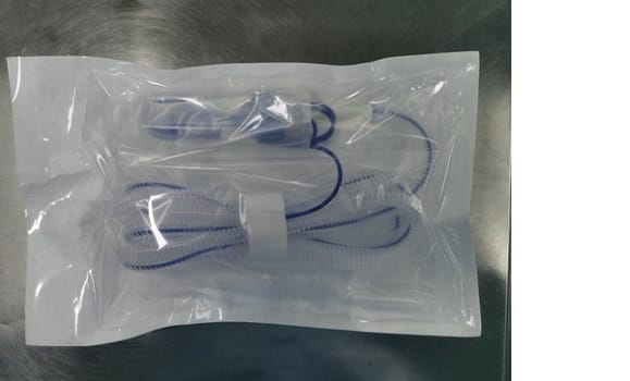 Diatermihandtag, integrerat rökutsug, 3,5 m slang och kabel, steril