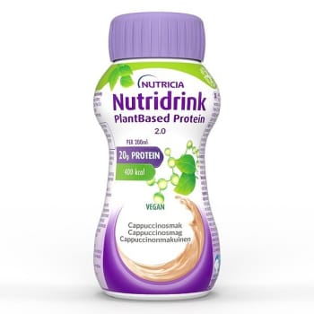 Nutridrink PlantBased Protein 2.0 4x200ml cappuccionsmak