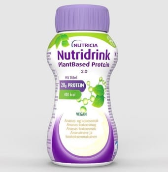 Nutridrink PlantBased Protein 2.0 4x200ml ananas-kokossmak Vnr 900879