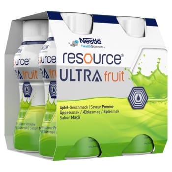 Resource Ultra Fruit Äpple 4x200ml SE