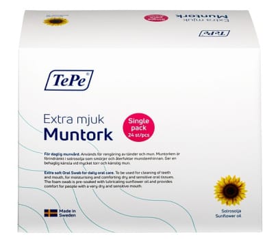 Munktork TePe smörjande solrosolja, styckpackade